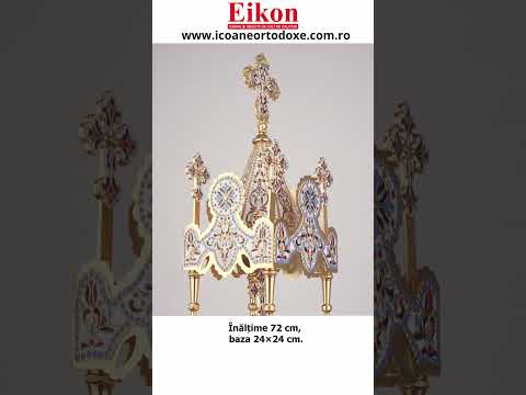 Sfântul Chivot, aurit și emailat #orthodox #ortodox #credinta #chivot #biserica