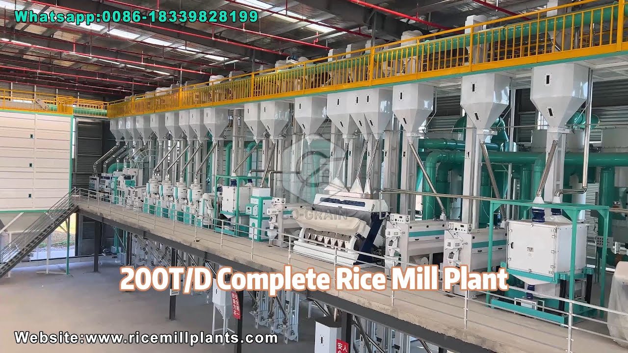 Turnkey 200T Rice Mill Plant | Rice Mill Machinery for sale - Co-Grain Rice Mill