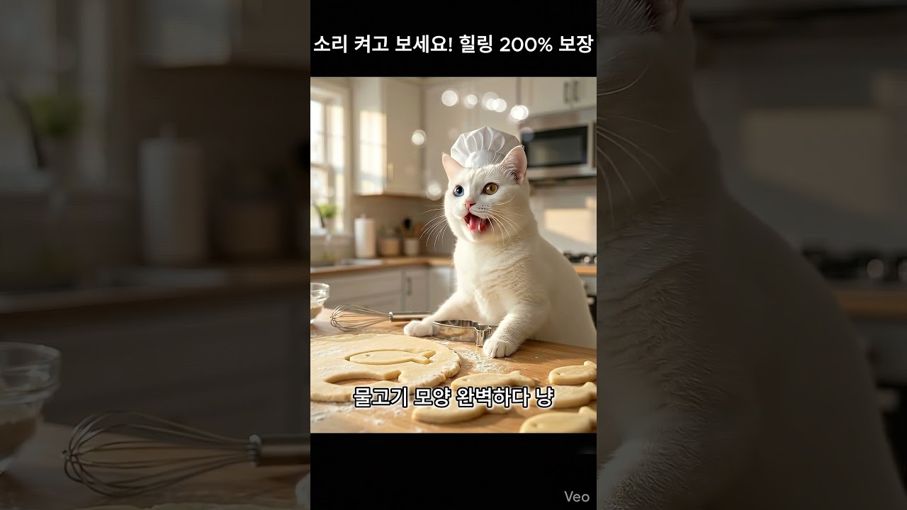 반죽 찹찹! 오디의 우당탕탕 베이킹 🐾