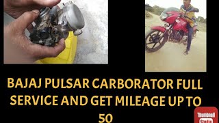 Bajaj pulsar carburattor full service