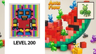 Level 200 Ant Flow Gameplay Walkthrough