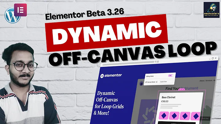 Dynamic Off Canvas Loop First Look! What's New in Elementor Beta 3.26 ?