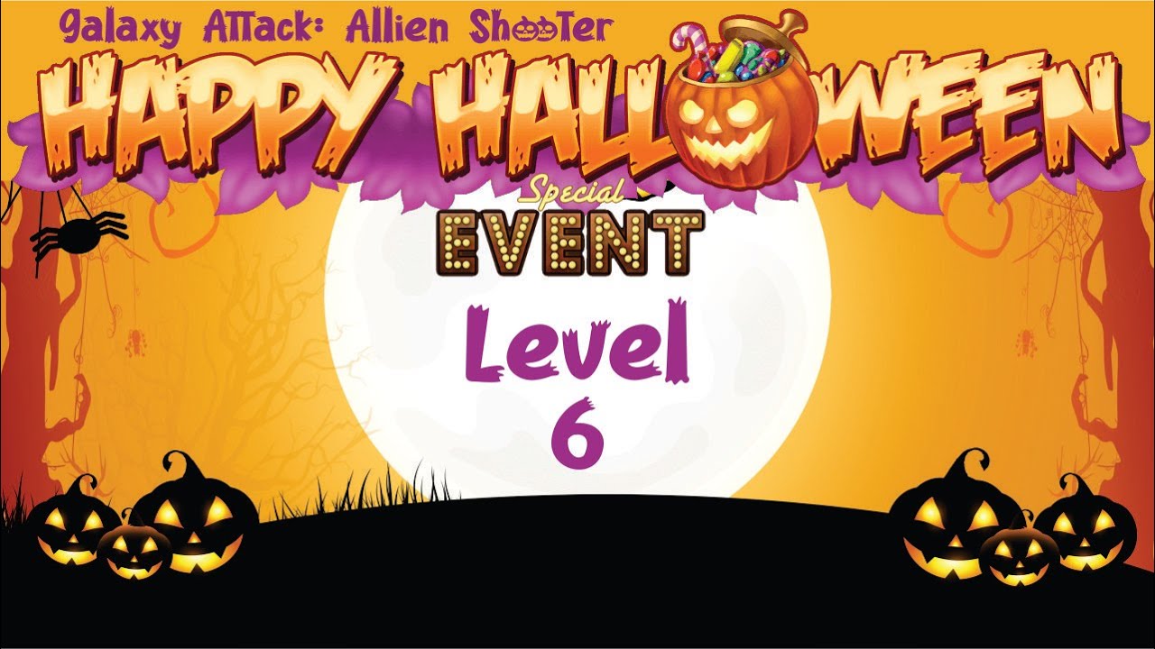 Galaxy Attack: Alien Shooter | Happy Halloween Event 2021 Level 6 Review | By Apache Gamers