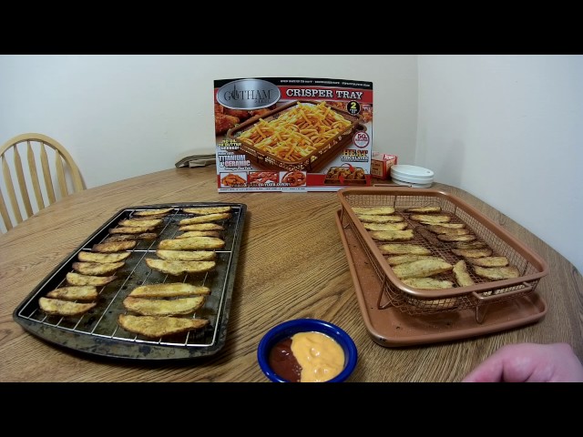 Gotham Steel Crisper Tray TV Spot, 'Oven-Fried Foods: $29.99