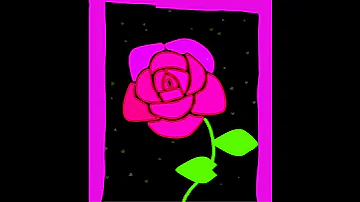 Rose Painting Jesi Channel Painting Shorts Digital Art Easy Ideas Shorts 