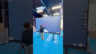 LED all-in-one machine with touch display function#ledscreen  #led  #ledsigns  #videowall  #cobled