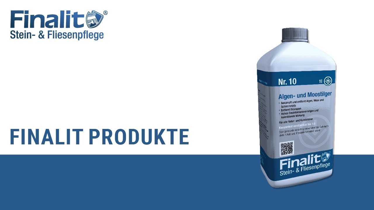 Nr. 10 Algen- und Moostilger | Finalit Stein- und Fliesenpflege
