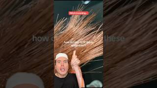 HOW TO FIX WHITE DOTS ON HAIR!😱 #haircare #hairtutorial #hairtransformation #hairgrowth #frizzyhair