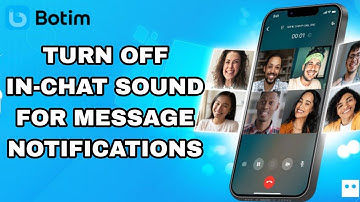 How To Turn Off In-Chat Sound For Message Notifications On Botim App