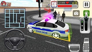 Araba Oyunları - Polis Arabasi Görevde! // Çılgın Polis Android Gameplay FHD screenshot 2