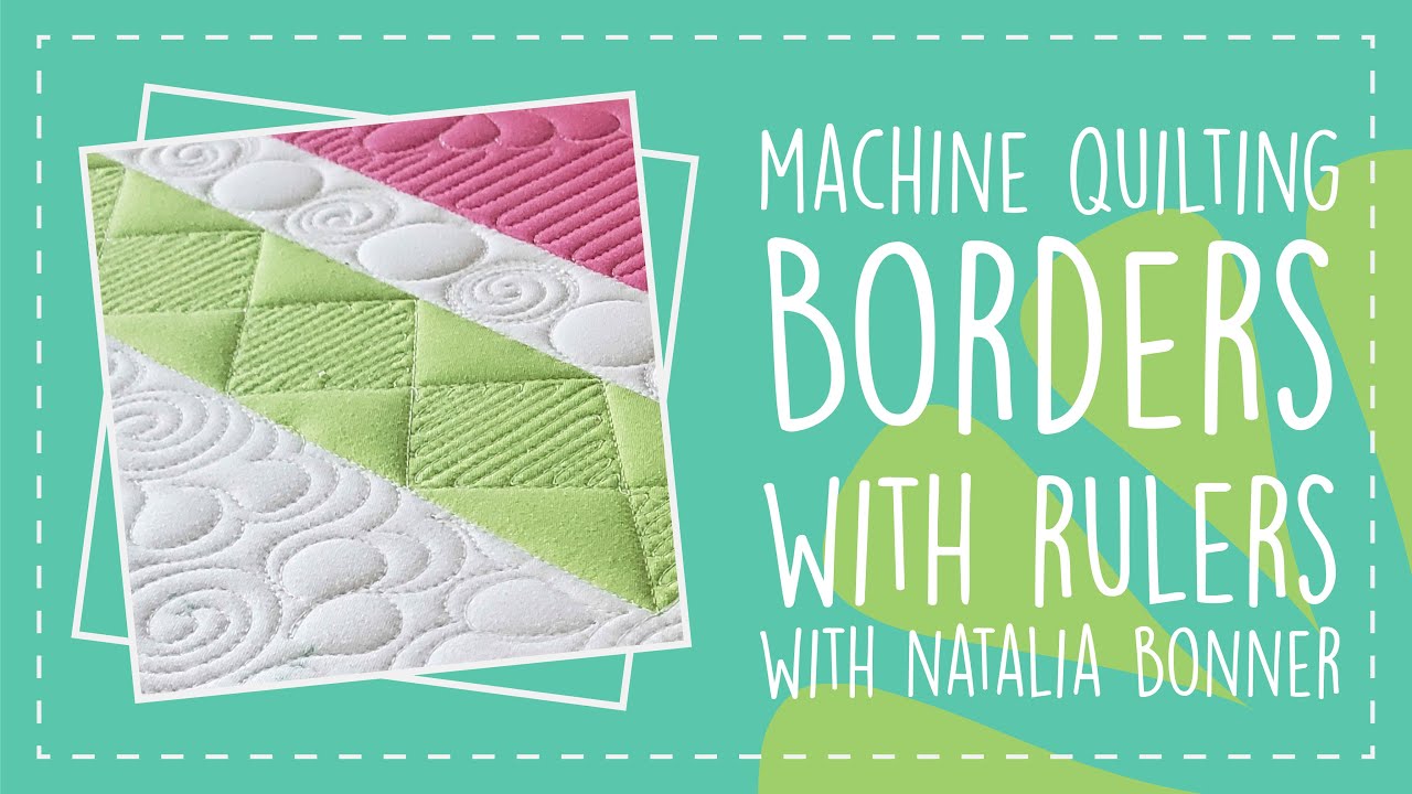 Machine Quilting with Rulers 