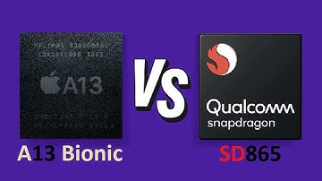 Apple A13 Bionic Vs Qualcomm Snapdragon 865 | Benchmark Comparison