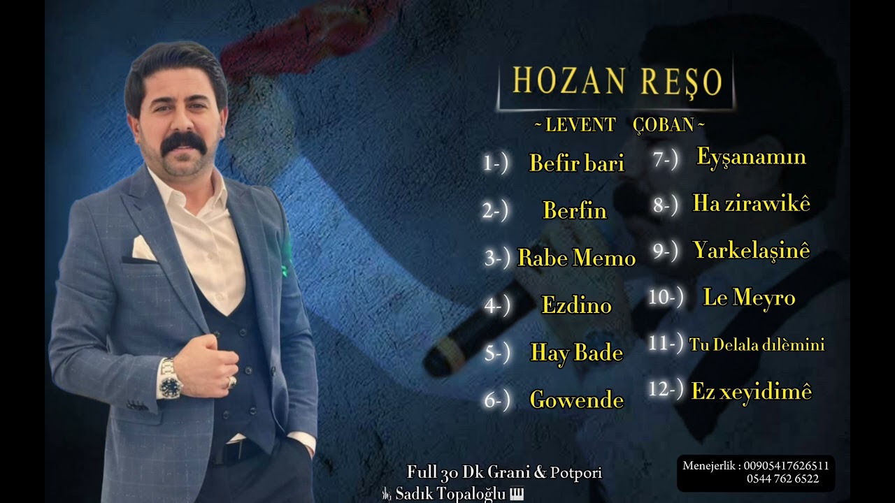 Hozan Reşo & Levent Müzik canlı Performans 30 Dk Full Grani & Potpori 2024