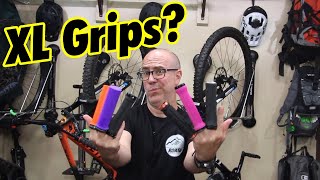 Standard vs XL Bike Grips | Are larger grips right for you?