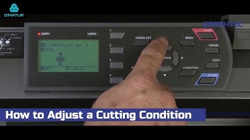 Dimatur – Graphtec FC 8600 Cutting Condition