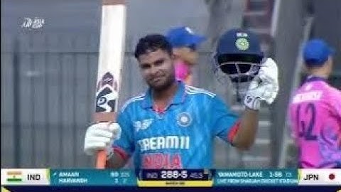 India U19 vs Japan U19 | ACC Men's U19 Asia Cup | Match 8