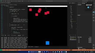 STUDY WITH ME - LEARNING HOW TO PROGRAM - MAKING RAYLIB SPACE INVADERS - 1 HOUR LONG