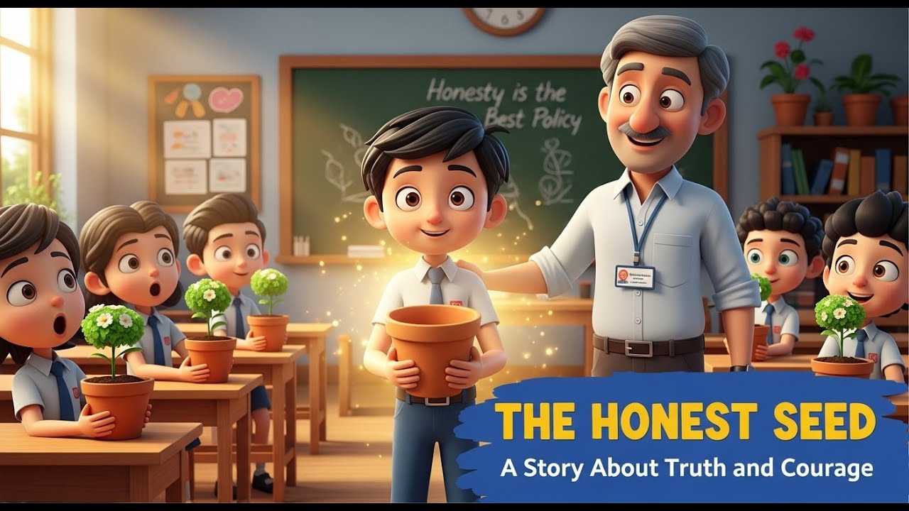 The Honest Seed | A Moral Story About Truth and Courage | This Story is for Kids | Truth Story