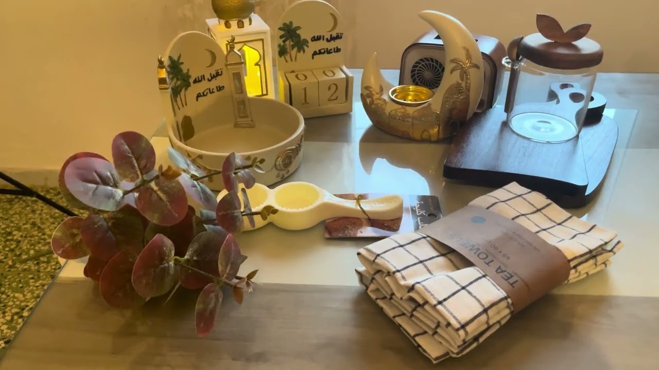 “عودة مميزة🥰🍀 مع ديكورات رمضان 🌙 الجديدة ووصفات إفطار شهية!”#ديكور-رمضاني