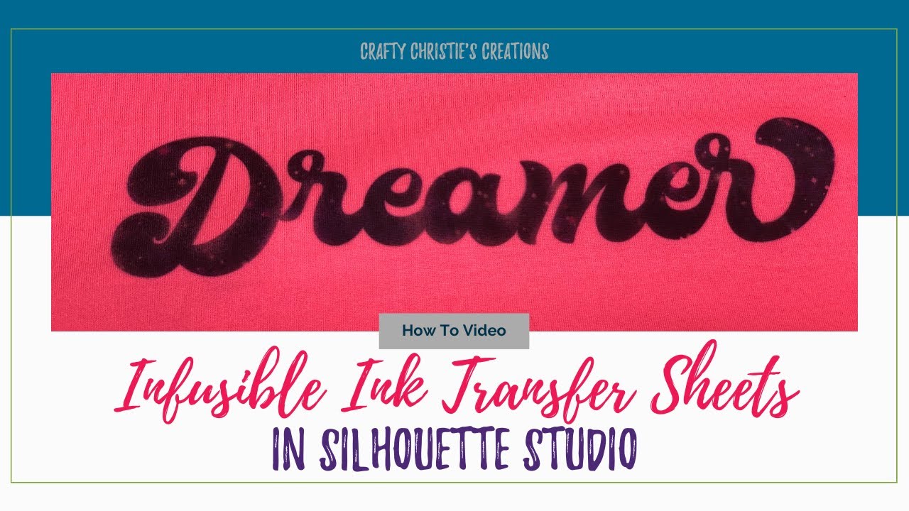 How to Use Infusible Ink Transfer Sheets to Make a Shirt - YouTube