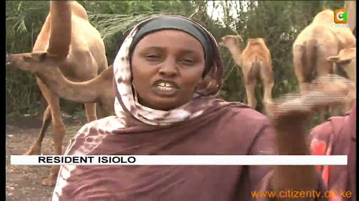 Tension In Isiolo