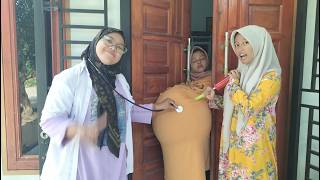 Kasihan ‼️😱❤️ Ibu Hamil terjepit Pintu Sakit perut melahirkan