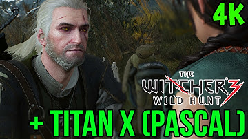 The Witcher 3 | NVIDIA TITAN X (Pascal) | FRAME RATE TEST (4K)