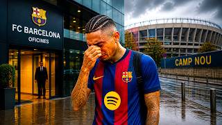 BREAKING: RAPHINHA WILL LEAVE BARCELONA THIS SUMMER… He’s the “Painful Sale” 😳