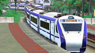 TRAIN CROSSING HIGH SPEED IN RAIL STATION | BUMPY RAILROAD | Train Simulator | Railwork | NTG GAMING screenshot 4