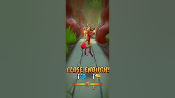 Crash Bandicoot: On the Run! Inferno Nina Cortex Defeated! Lvl 1