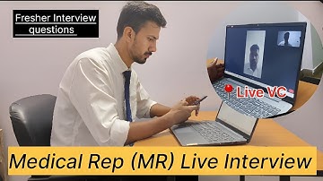 MR job live interview for freshers. Medical representative questions #pharma #mrjob#introduction#bsc