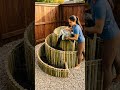 How to Turn Bamboo into a Stunning Spiral Garden Tower #spiralized #railing #garden #casainfinita