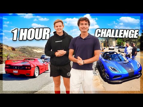 1 Hour Car Spotting Challenge! (Car Week Edition) Ft. Magnacars