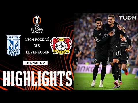 Lech Poznan vs. Bayer 04 Leverkusen - Game Highlights