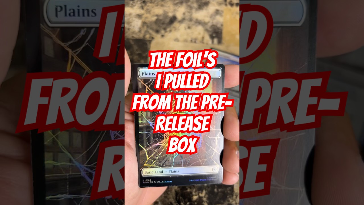 These foils are crazy 🤪 