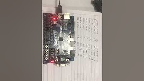 Sumador 4 bits con descodificador 7 segmentos Basys2