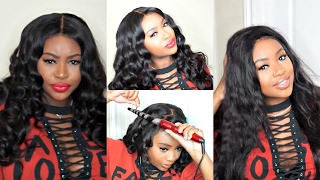 10 Minute Curls Tutorial With Brazilian Straight Hair Feat. Ali Pearl