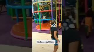 Kids are ruthless #waveyreacts #funny #kids