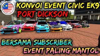 KONVOI HONDA EK9 PALING MANTOL DI MALAYSIA - CAR PARKING MULTIPLAYER