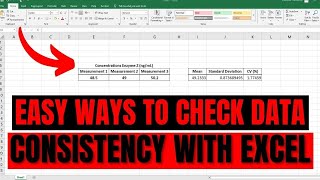 How To Calculate The Coefficient Of Variation In Ms Excel