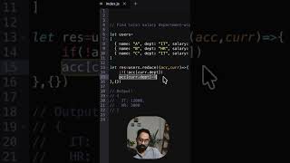 3rd problem on reduce #tech #coding #frontend #mern #softwareengineer