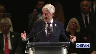 Former President Bill Clinton at Oklahoma City Bombing 30th Anniversary Remembrance Ceremony