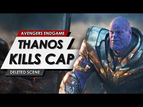 Avengers Endgame: Deleted Scene: Thanos Kills Captain America & All Of The Aveng
