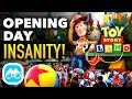 Toy Story Land OPENING DAY INSANITY! - Disney Vlog #3