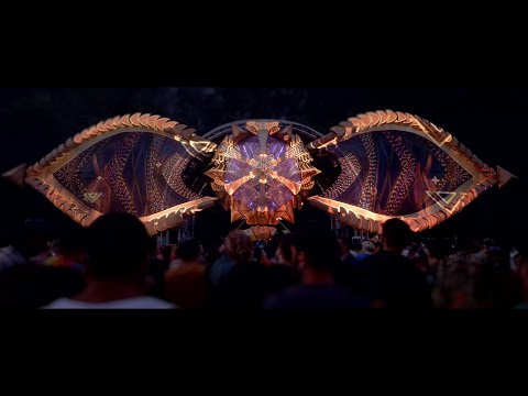 Archaic X TAS Visuals - Amazing morning set @ Shankra Festival 2022 - trippy psychedelic visuals
