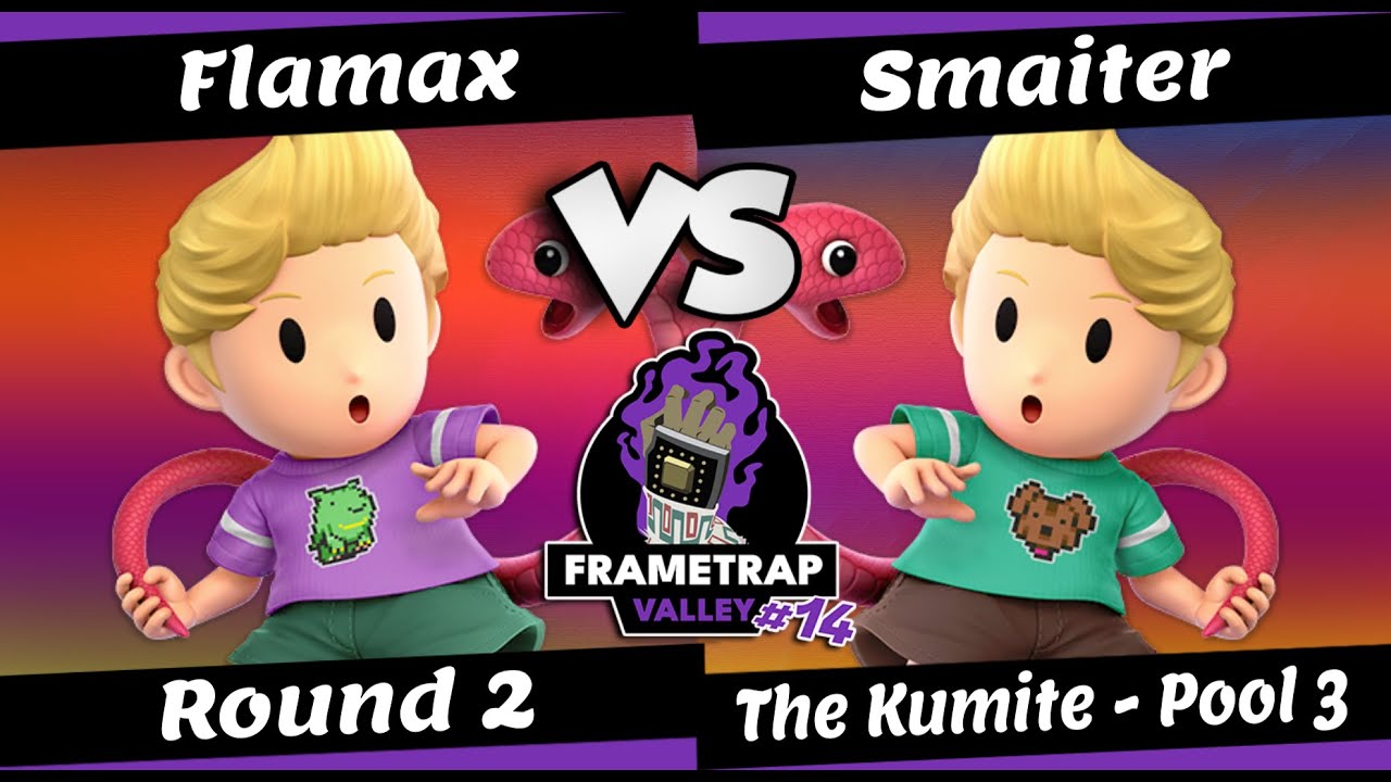 Frame Trap Valley #14 - FLAMAX (LUCAS) Vs. SMAITER (LUCAS) - POOL 3 - Smash Ultimate - SSBU
