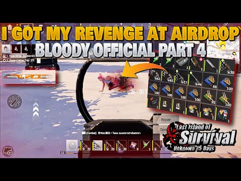 I got my Revenge at airdrop Solo Bloody official Last Island of Survival | Last Day Rules survival