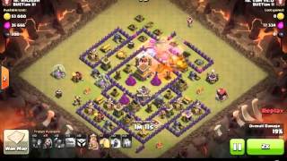 Town Hall 8 GoWiPe ,2 Golem,2 PEKKA,Rest Wizards,1 PEKKA in CC with 2 Rage and 1 Heal screenshot 5