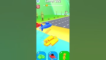 Shape shifting fun race gameplay level 393