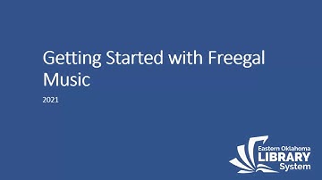 Getting Started with Freegal Music
